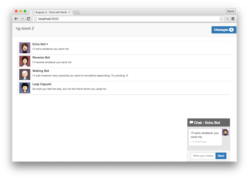 angular chat