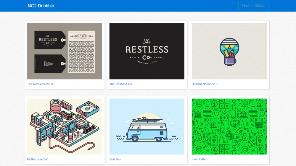 ng2-dribbble