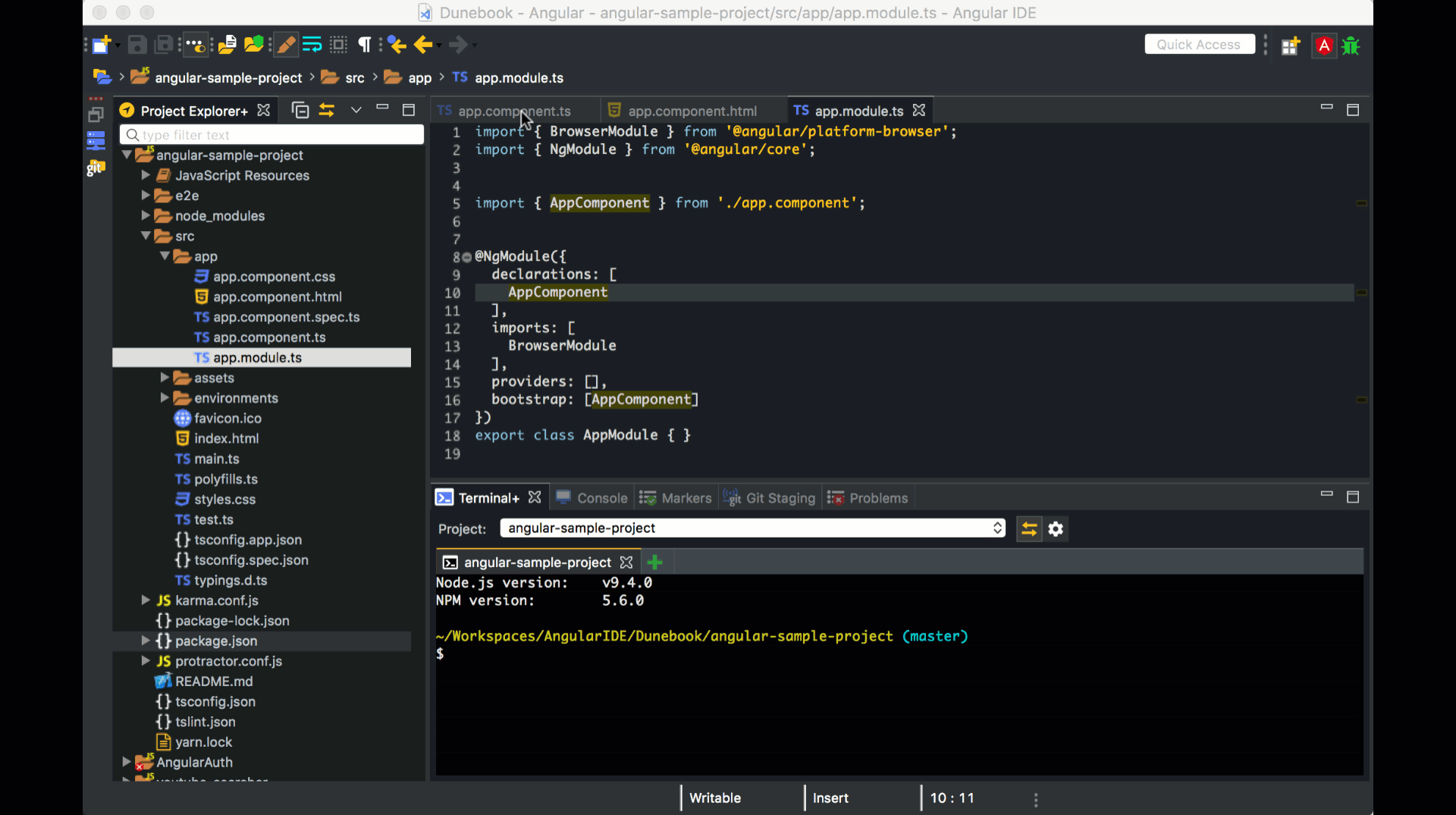 Navigate like a pro in Angular IDE