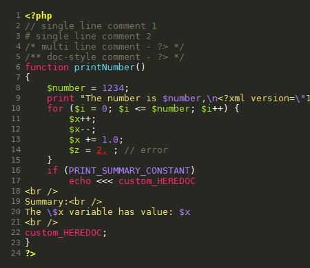 one monokai theme