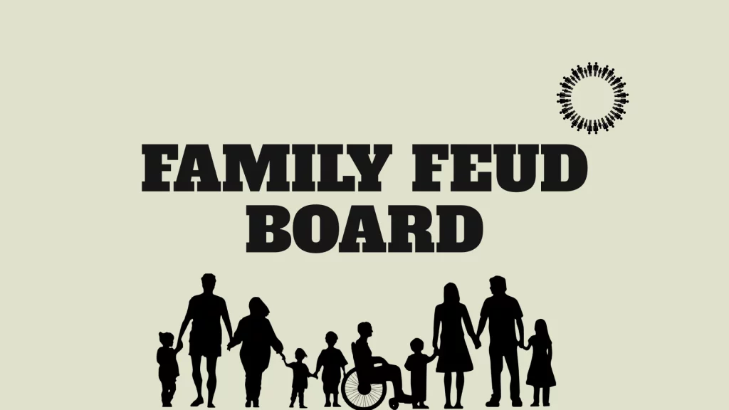 Family Feud Board Template