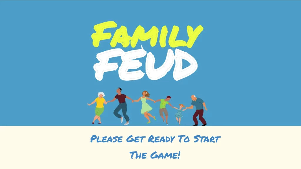 Family Feud Game Template