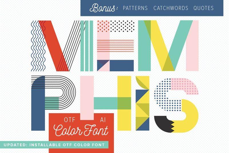 MEMPHIS Type Collection