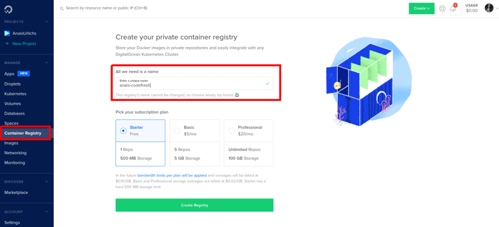 Docker hosting providers