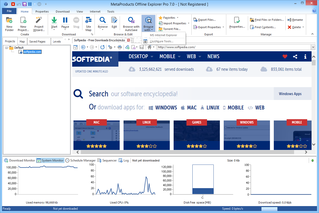 Download Offline Explorer Pro 8.0.4880