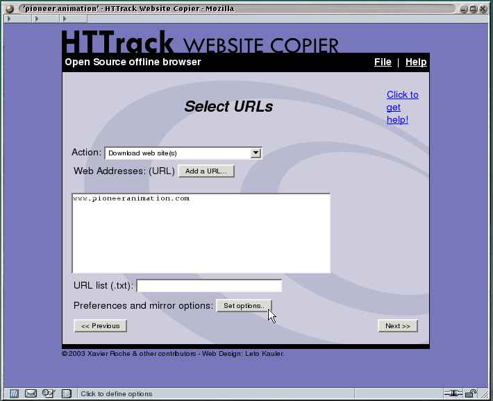 Website Copiers
