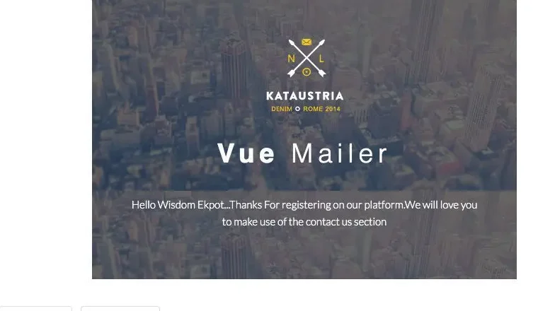 Emails With Vue and Nodemailer