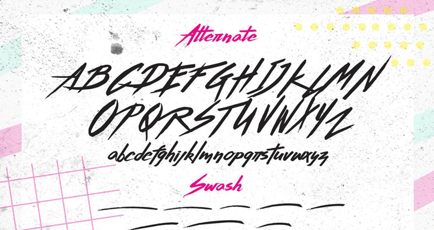 90s Fonts
