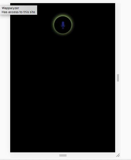 speechRecognition API
