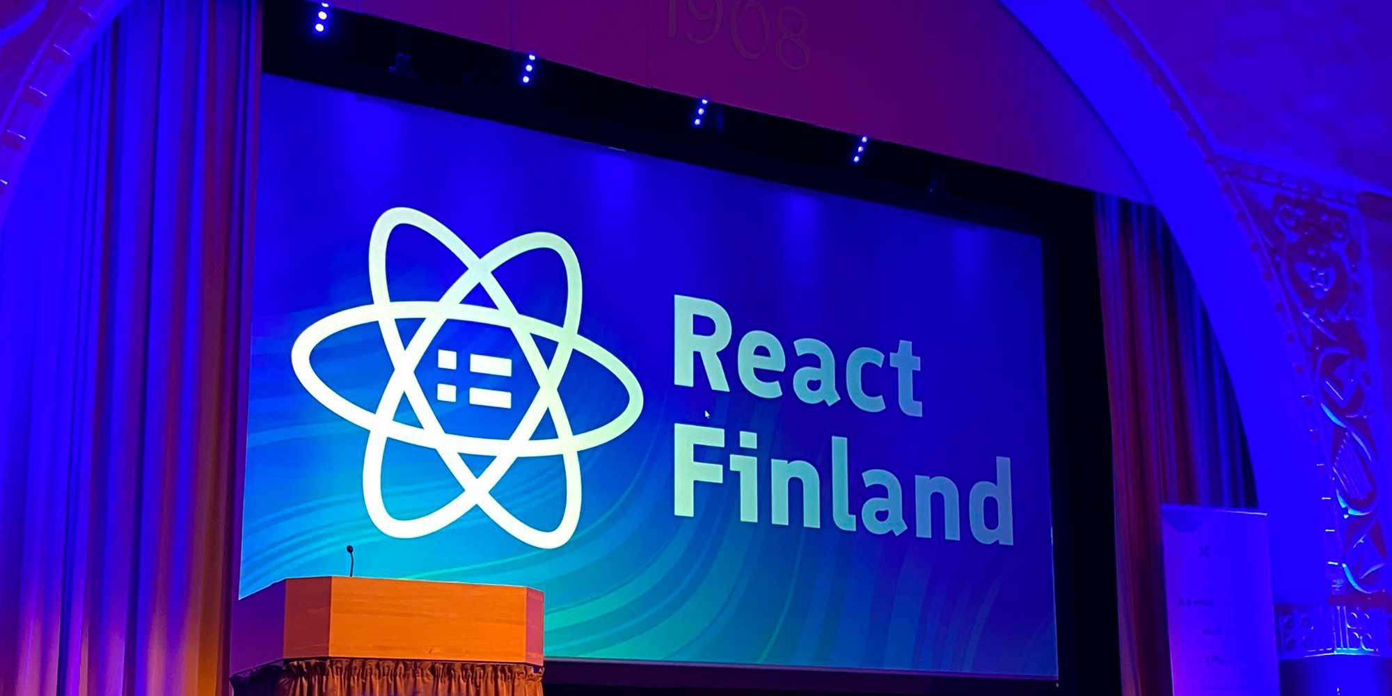 React Finland 2022 - A short review