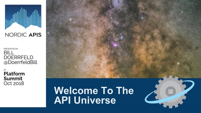 Welcome To The API Universe