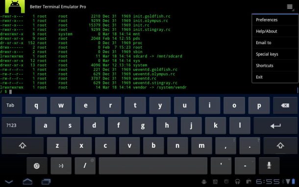 10 Best Android Terminal Emulator - Dunebook