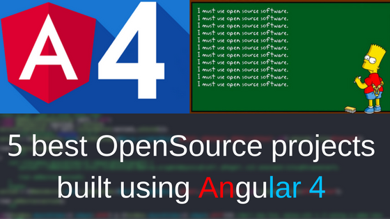 angular 4 projects