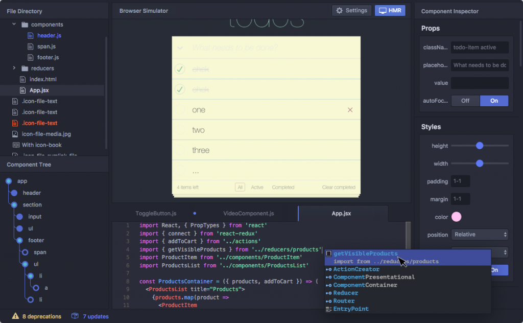 8 Best React IDE & React text Editors for ReactJs developers