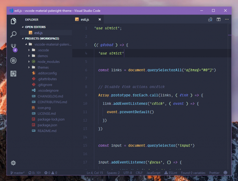 eclipse visual studio code theme eclipse visual studio code theme
