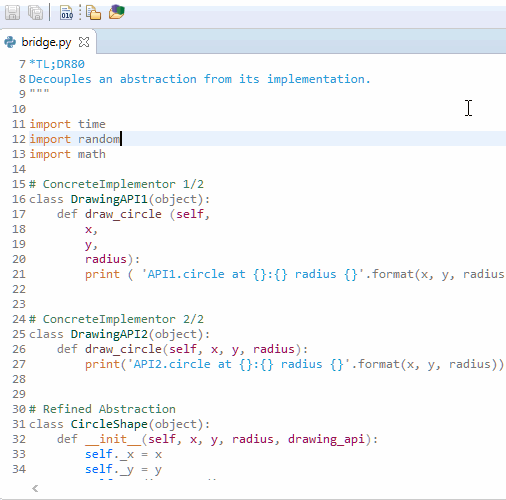 eclipse python codemmix