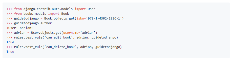 django examples