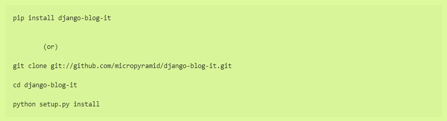 django examples