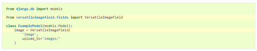 Django examples