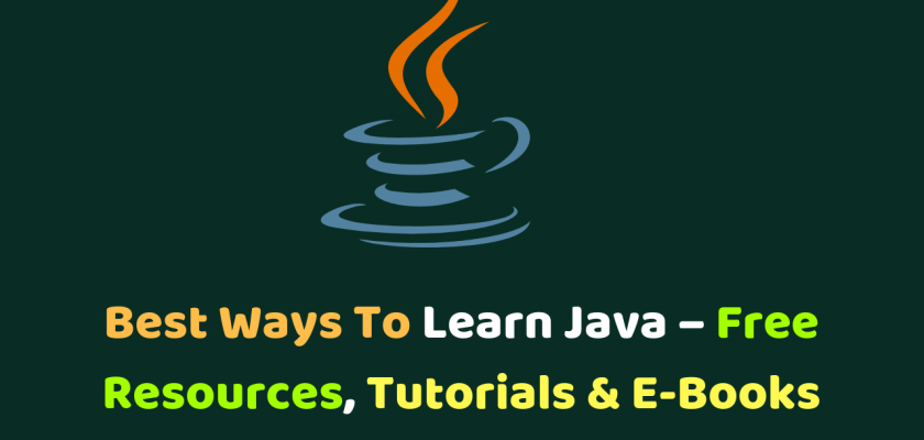 best ways to learn Java