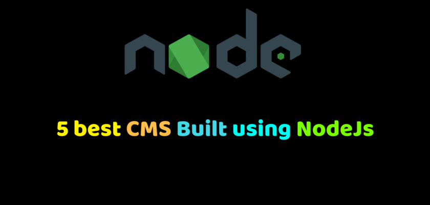 CMS for NodeJS,