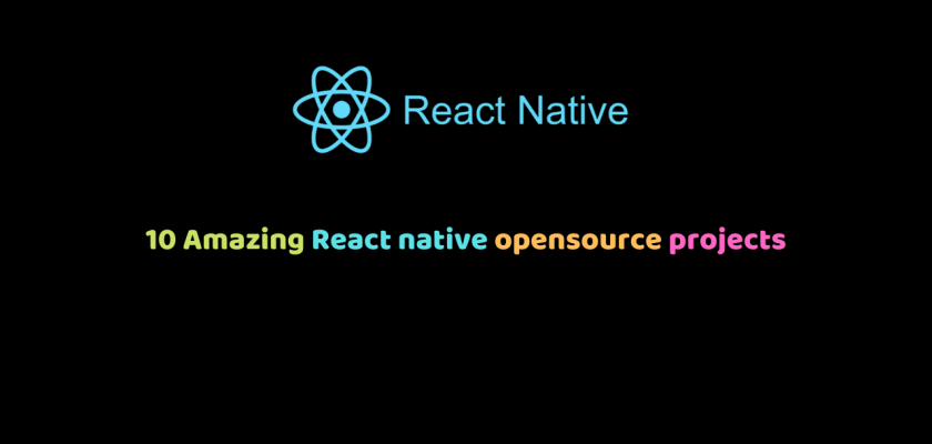 React native opensource projects