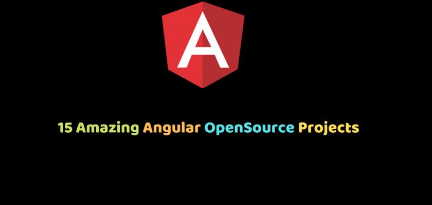 15 Amazing Angular OpenSource Projects