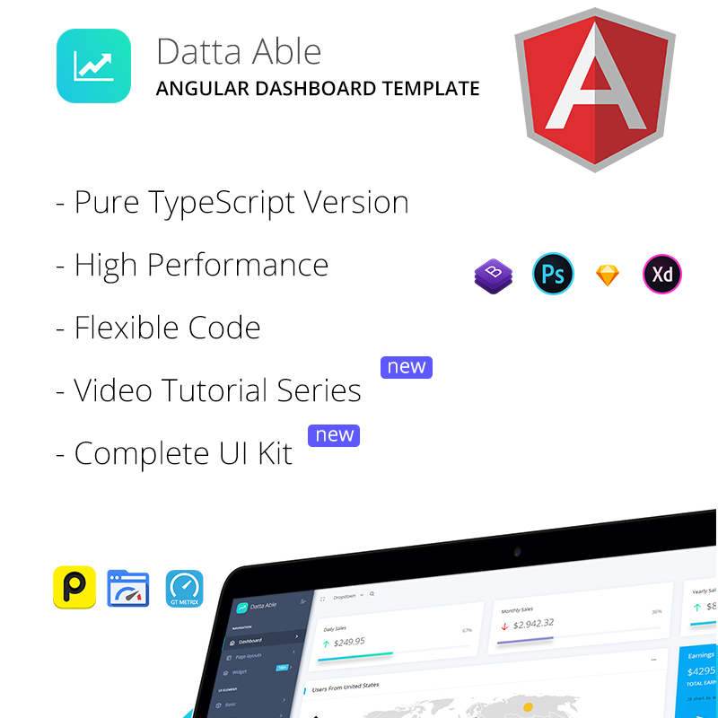 Datta Able Angular 7 Admin Template