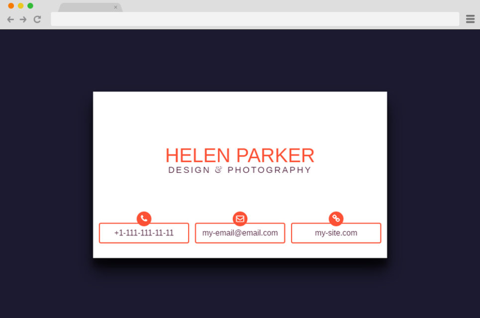 21 Best CSS Card Examples - Dunebook