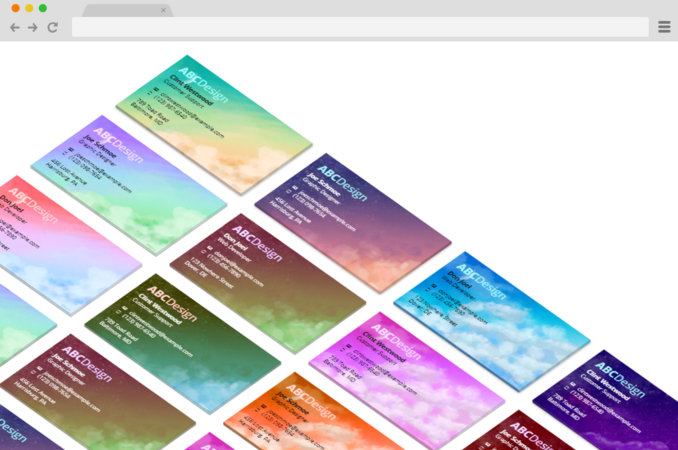 css index card