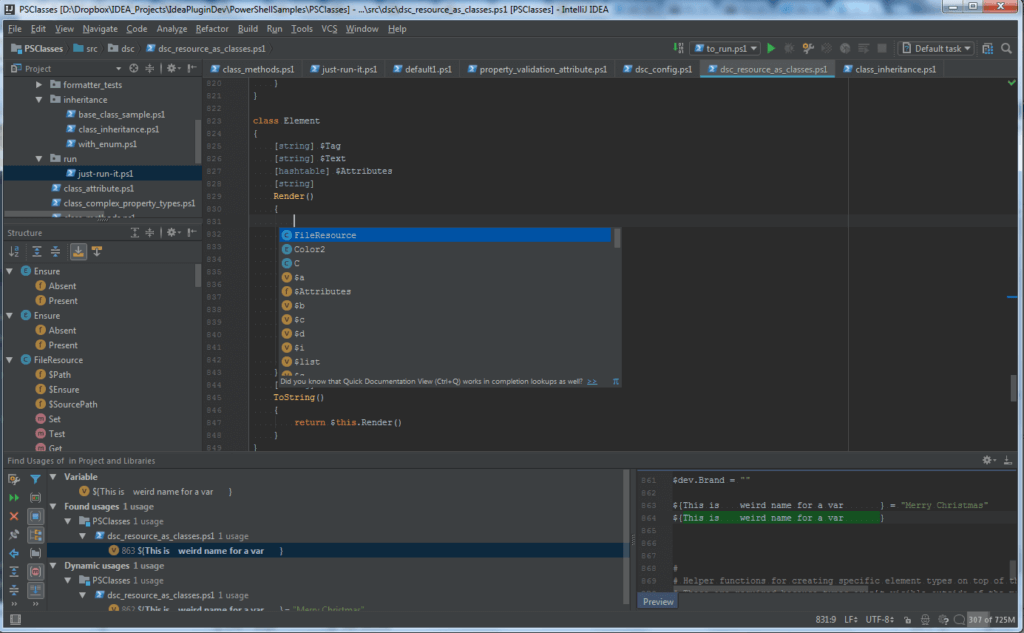 Intellij plugins