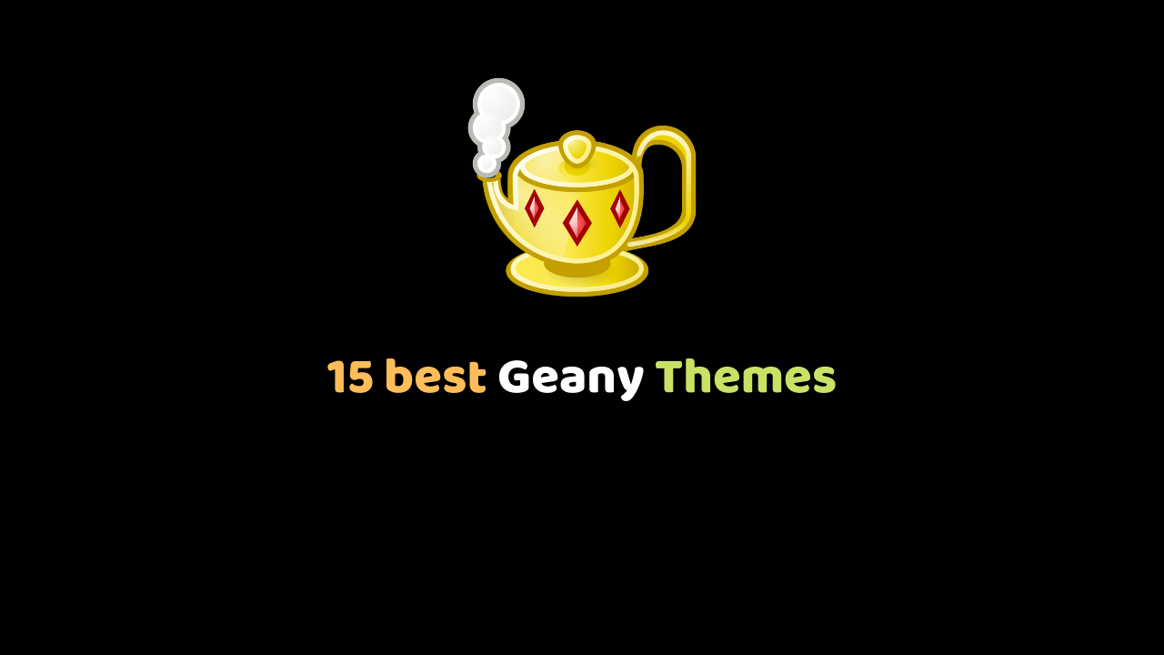 change geany theme change geany theme