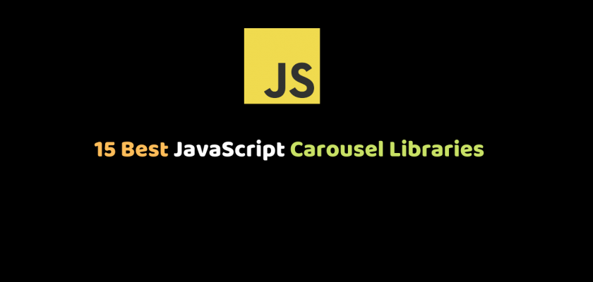 15 best Javascript Carousel Libraries_