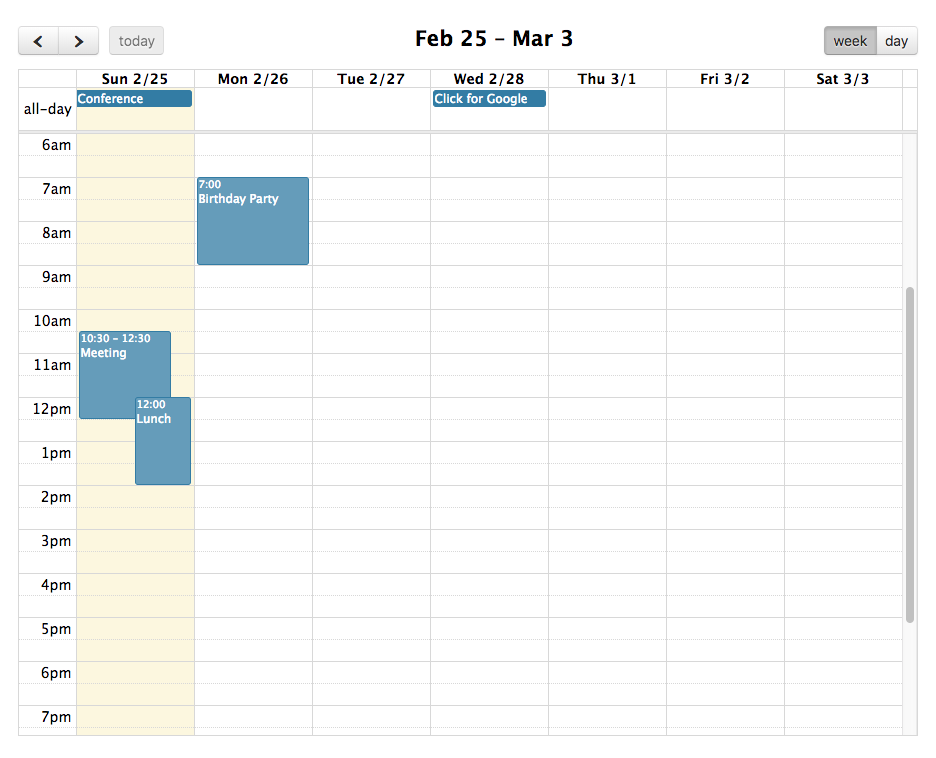 15 Best Javascript Calendar Libraries Dunebook