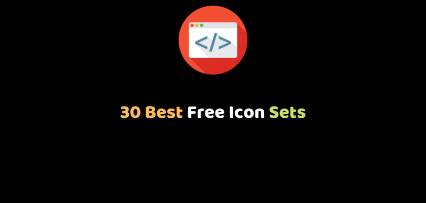 30 Best Free Icon Sets
