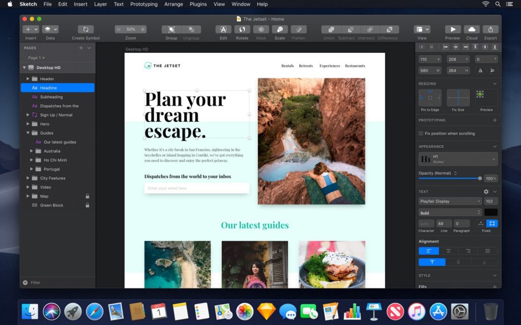 Sketch UI