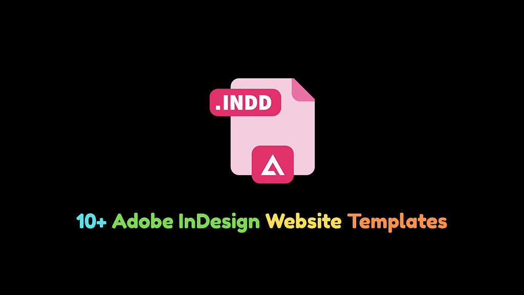 11 Adobe InDesign Website Templates for Designers