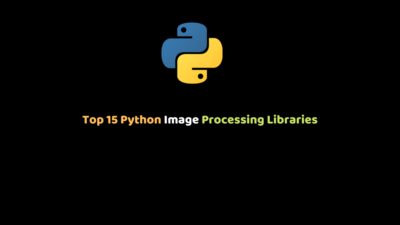 Best image processing library python cheap