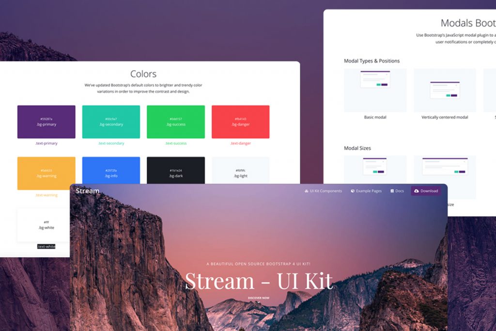 Bootstrap UI kit