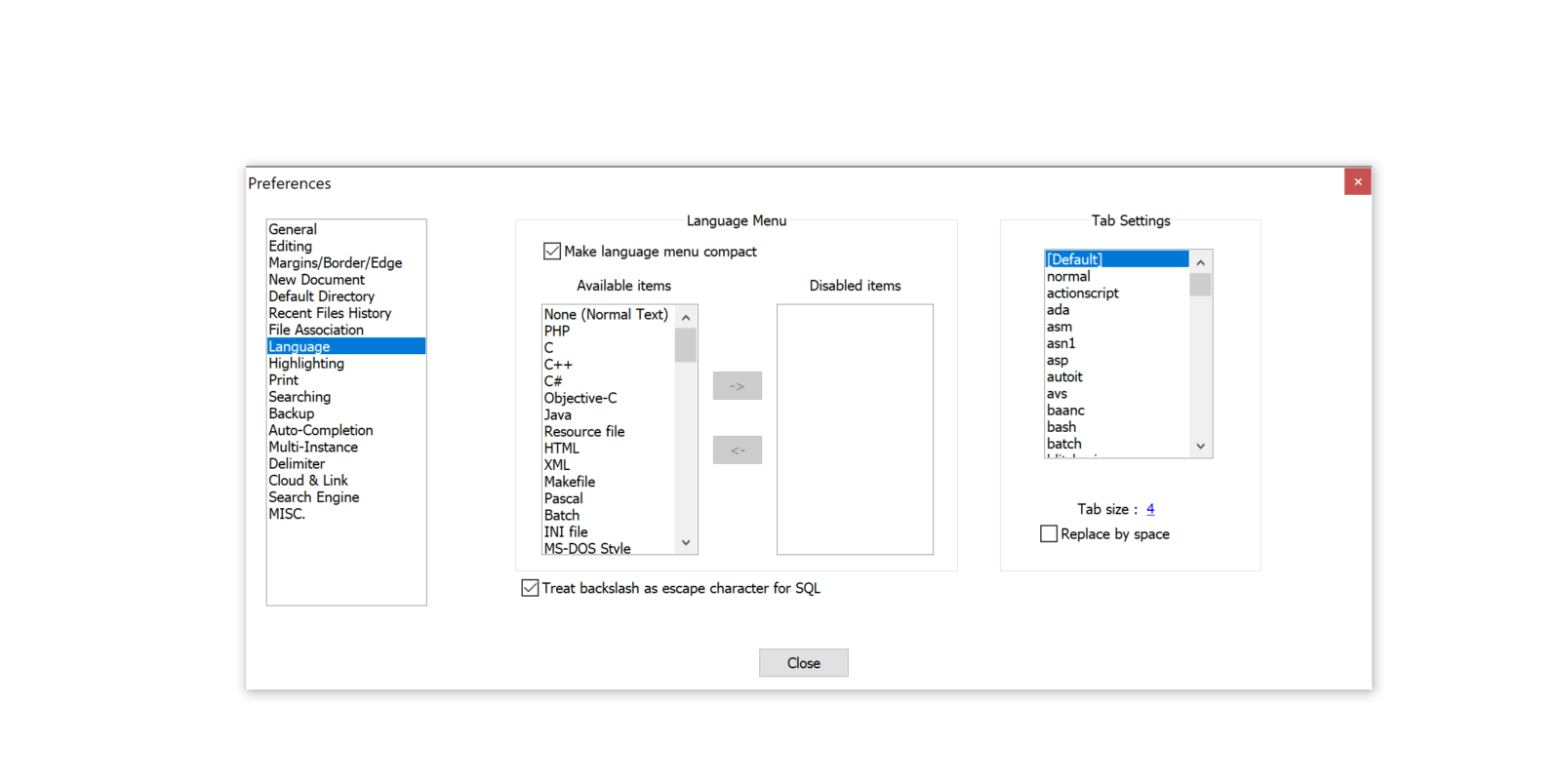 How to Convert Notepad++ tabs to spaces Dunebook