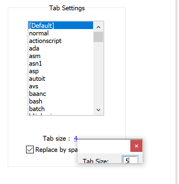 notepad++ shortcut multiple tab spaces notepad++ shortcut multiple tab spaces
