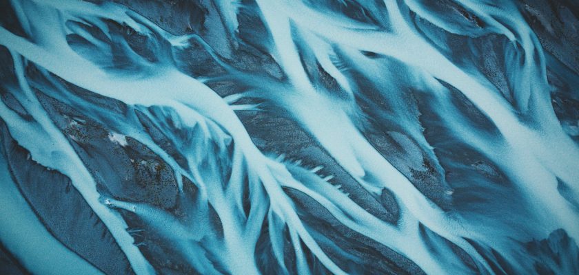 close up photo of blue background