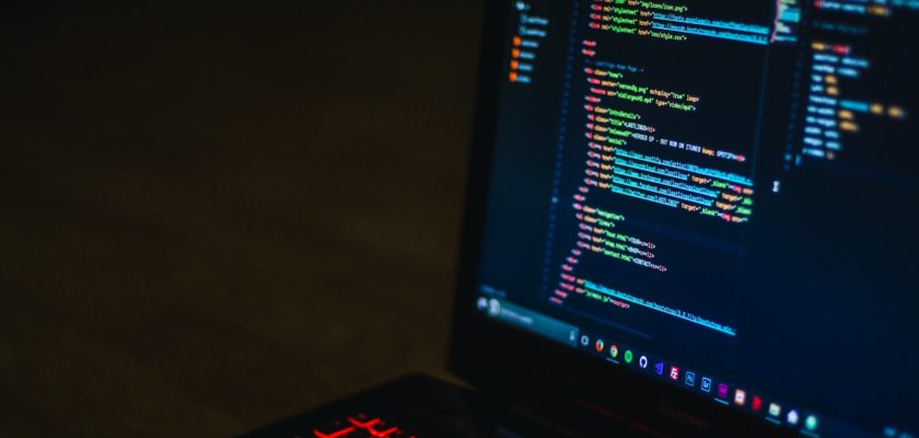 photo of turned on laptop computer