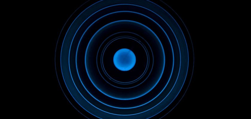 low angle view of spiral staircase against black background